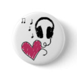 Love music buttons
