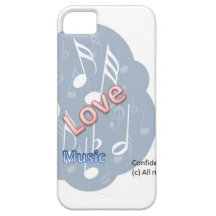 Love Music iPhone 5 Cover