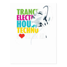 Love music postcards