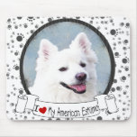 Love MY American Eskimo Mouse Pad