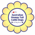 Love My Aust. Stumpy Tail Cattle Dogs (Multi Dogs) photo sculptures