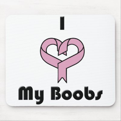 love my boobs mouse mats by tricksterdesigns