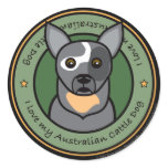 Love My Cattle Dog stickers