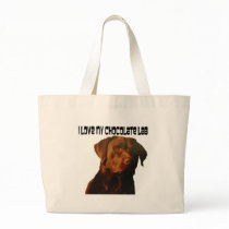 love my chocolate lab bag
