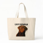 love my chocolate lab bag