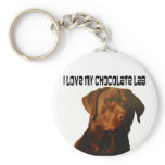 love my chocolate lab keychain