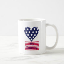 Love My Country Coffee Mug