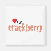 Love My Crackberry Fridge Magnet