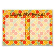 Love My Face! Template Photo Print