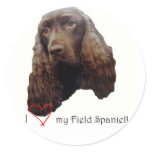 love my field spaniel stickers