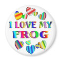 Love My Frog magnets