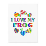 Love My Frog postcards