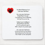 Love My Labrador Retriever Mouse Pad mousepads