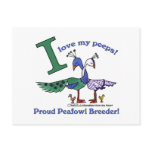 Love My Peeps-Breeders postcards