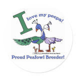 Love My Peeps-Breeders stickers