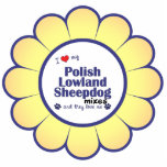 Love My Polish Lowland Sheepdog Mixes (Multi Dogs) Photo Sculpture