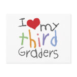 Love My Third Graders postcards