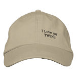 love my TWINS embroidered hats