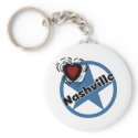 Love Nashville keychains