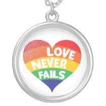 Love Never Fails Necklace necklaces