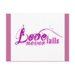 Love Never Fails