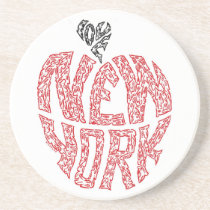 LOVE NEW YORK coasters