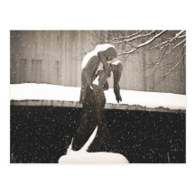 Love - New York Winter Post Cards