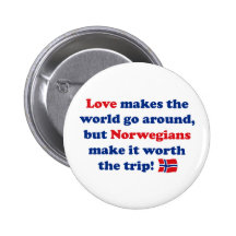 Love Norwegians Button