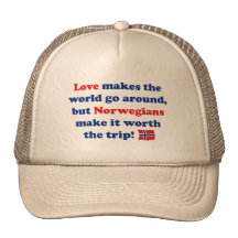Love Norwegians Hat
