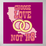 Love Not H8 Posters posters