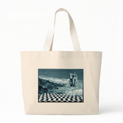 Love on the Beach Bag by ArtFantasies