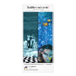 Love on the Beach/Beautiful Mara Mermaid Bookmark rack cards