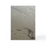 Love on the Beach Blank Greeting Card