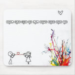 love on the linee mousepads
