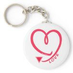 LOVE Open Heart Womyn keychains
