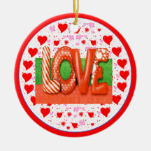 LOVE Ornament