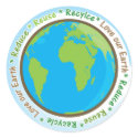 Love Our Earth- Reduce,Reuse, and Recycle! stickers