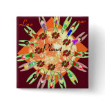 Love our Planet, Earth Day Awareness button