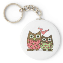 Love Owls Key Chains