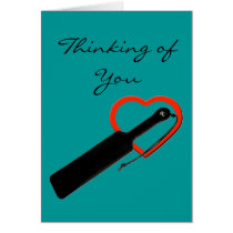 Love Paddle Greeting Cards
