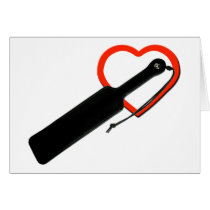 Love Paddle Greeting Cards