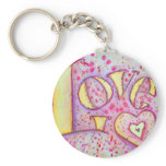 Love Painting Keychain