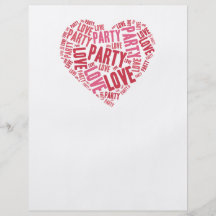 Love party flyer design
