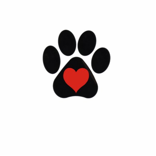 LOVE Paw~Cut-Out Key Chain Cut Outs