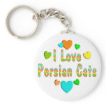 Love Persian Cats keychains