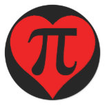 Love Pi stickers