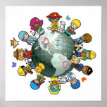 Love Planet Earth: Unite for Peace posters