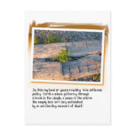 Love Poem and Log on Beach postcards