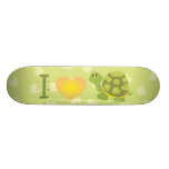 Love Pop Turtle Custom Skateboard