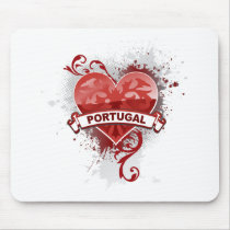 Love Portugal Mousepads